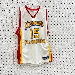 Vintage Carmelo Anthony McDonald's All American Jersey XL Reebok NBA Basketball
